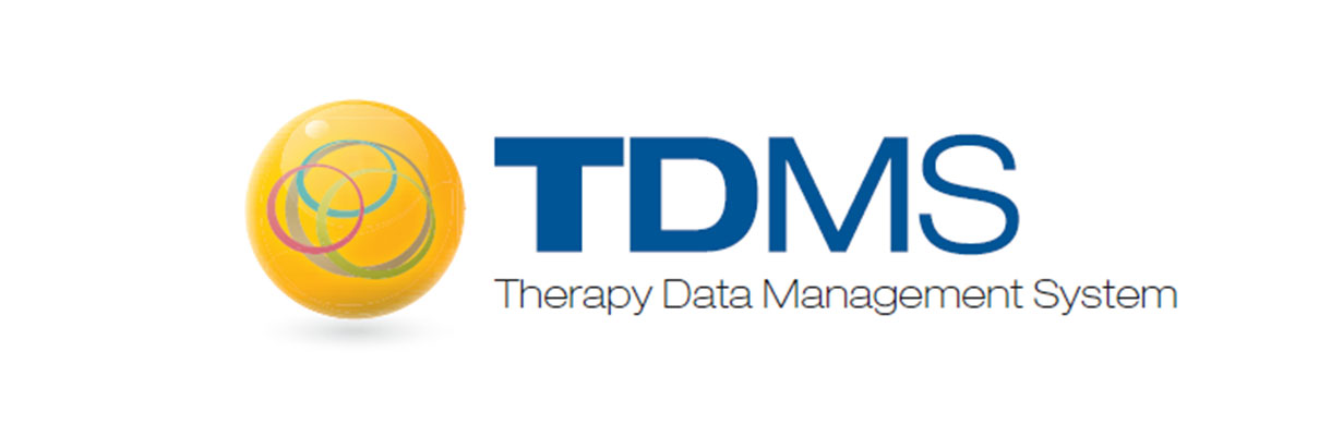 [Translate to Spanish (Chile):] Logotipo del sistema de administración de datos del tratamiento (TDMS) de Fresenius Medical Care